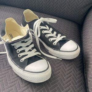 Converse All Star Women’s Black low tops